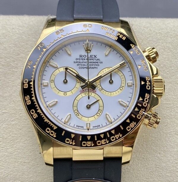 Rolex Daytona New M126518ln-0002 White Dial Watch QF Factory