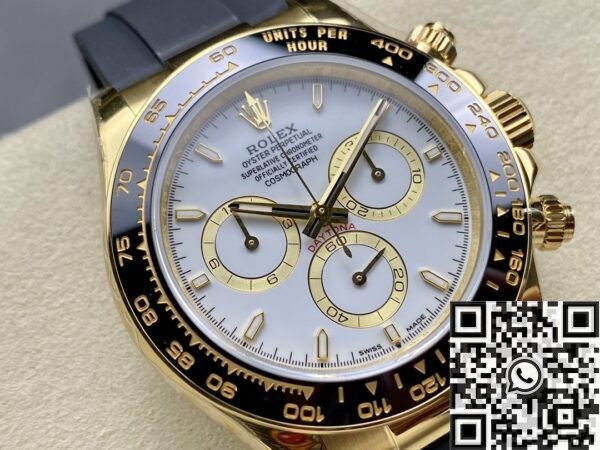 Rolex Daytona New M126518ln-0002 White Dial Watch QF Factory