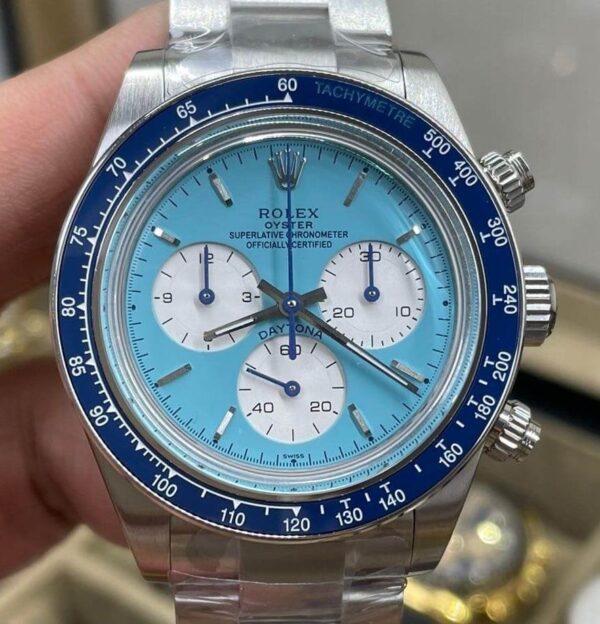 Rolex Daytona Blue Dial Artisans de Genève Light Watch
