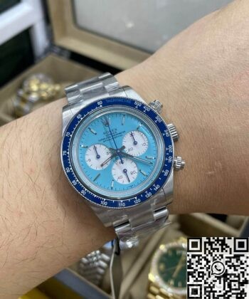 Rolex Daytona Blue Dial Artisans de Genève Light Watch