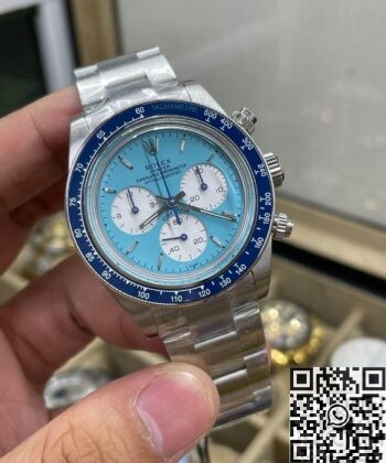 Rolex Daytona Blue Dial Artisans de Genève Light Watch