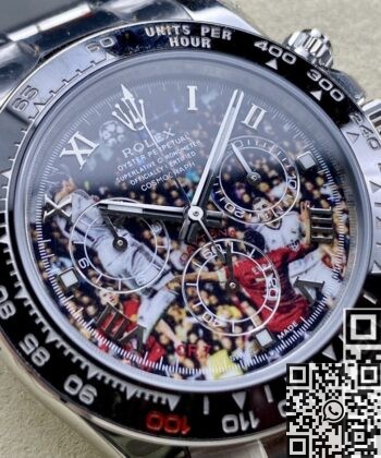 IPK Custom Daytona modified Rolex C Ronaldo Black Ceramics
