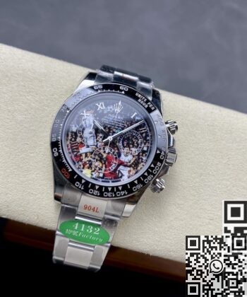 IPK Custom Daytona modified Rolex C Ronaldo Black Ceramics
