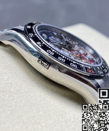 IPK Custom Daytona modified Rolex C Ronaldo Black Ceramics