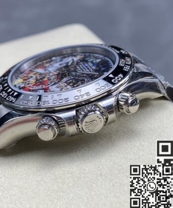 IPK Custom Daytona modified Rolex C Ronaldo Black Ceramics