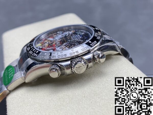IPK Custom Daytona modified Rolex C Ronaldo Black Ceramics