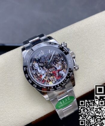 IPK Custom Daytona modified Rolex C Ronaldo Black Ceramics
