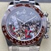 IPK Custom Rolex Daytona Modified C Ronaldo Brown ceramics