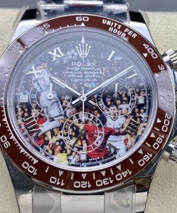 IPK Custom Rolex Daytona Modified C Ronaldo Brown ceramics