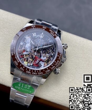 IPK Custom Rolex Daytona Modified C Ronaldo Brown ceramics