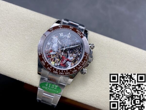 IPK Custom Rolex Daytona Modified C Ronaldo Brown ceramics