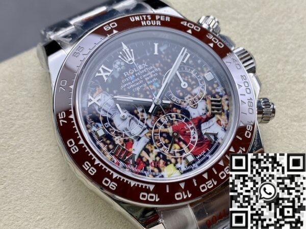 IPK Custom Rolex Daytona Modified C Ronaldo Brown ceramics