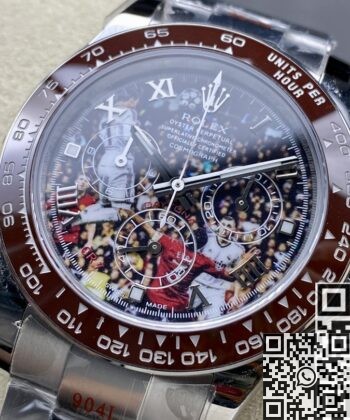 IPK Custom Rolex Daytona Modified C Ronaldo Brown ceramics