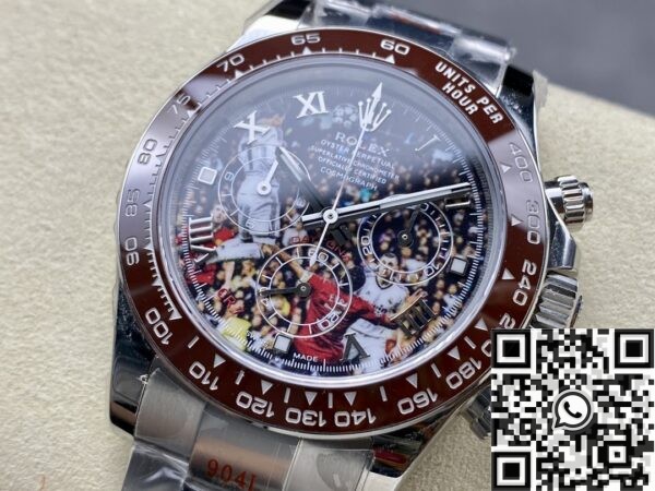 IPK Custom Rolex Daytona Modified C Ronaldo Brown ceramics