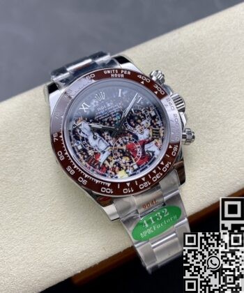 IPK Custom Rolex Daytona Modified C Ronaldo Brown ceramics