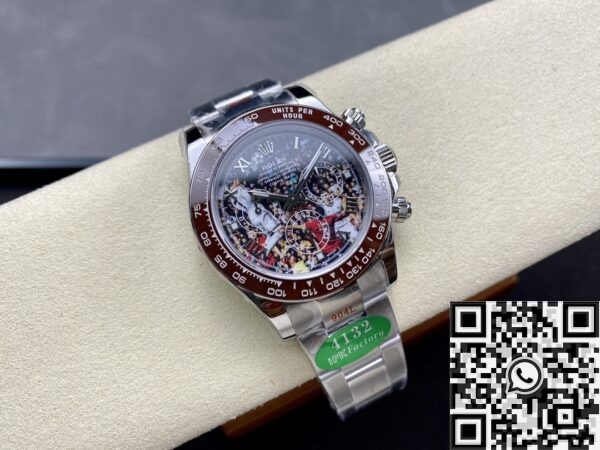 IPK Custom Rolex Daytona Modified C Ronaldo Brown ceramics