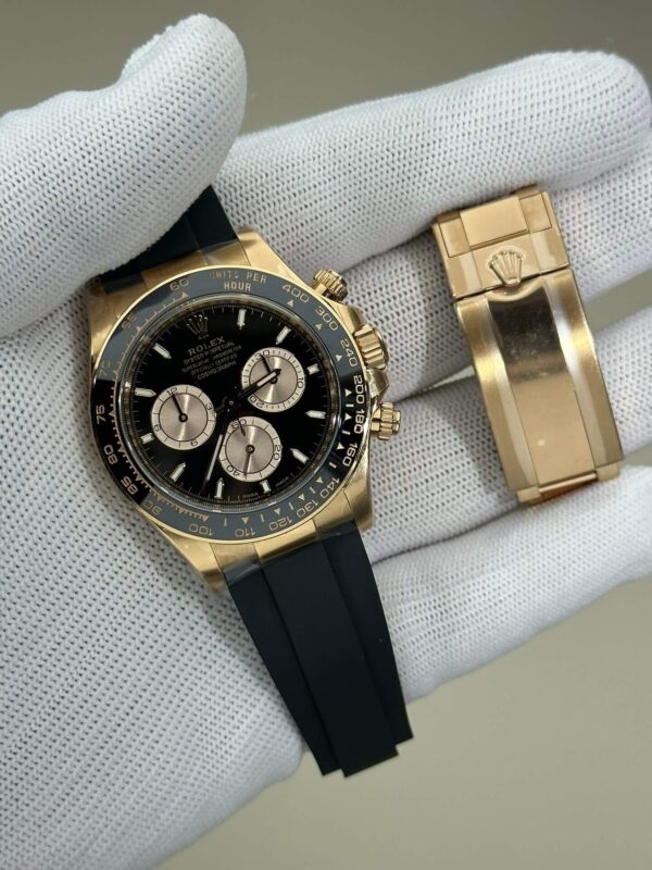 Clean Factory Rolex Daytona Rose Gold M126515LN-0004