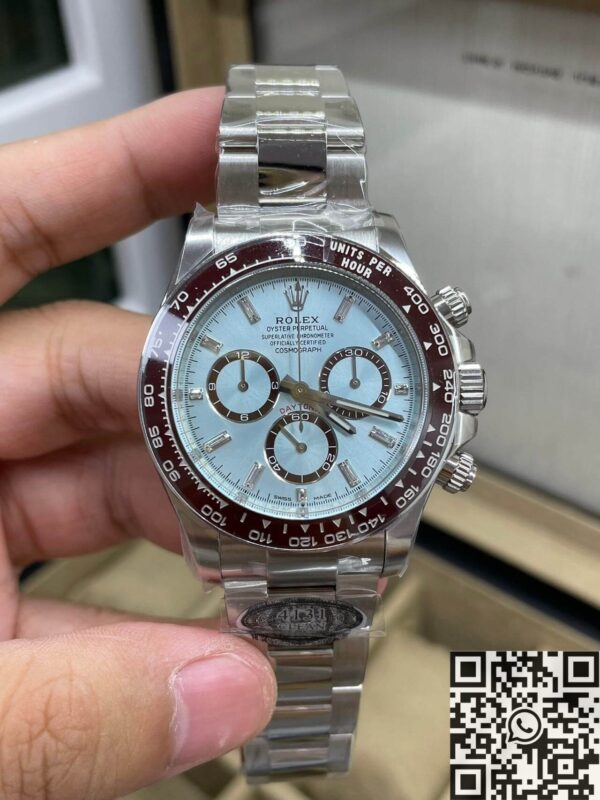 Replicas Rolex Cosmograph Daytona Clean Factory Ice Blue