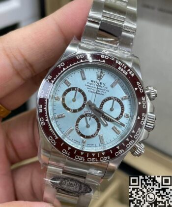 Replicas Rolex Cosmograph Daytona Clean Factory Ice Blue