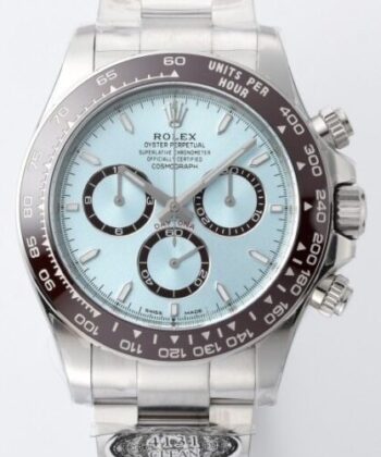 Rolex Cosmograph Daytona Replicas Clean Factory Ice Blue