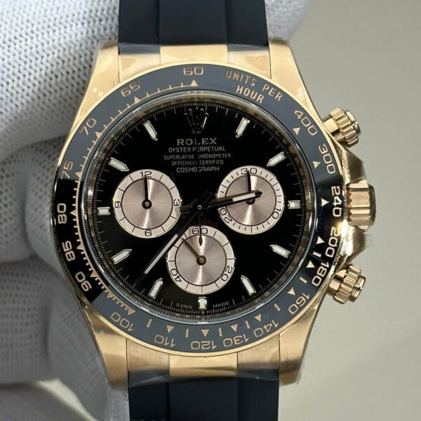 Clean Factory Rolex Daytona Rose Gold M126515LN-0004