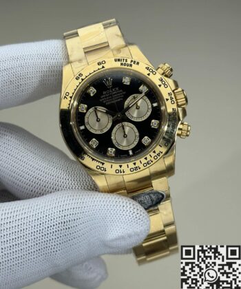 Gold Rolex Watch Daytona Clean Factory New M126508-0003