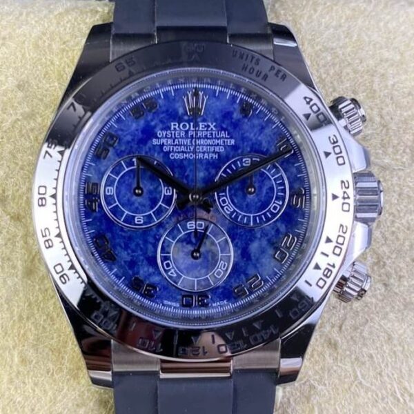 Clean Factory Rolex Daytona 116589 Rolex Blue Garnet Disc