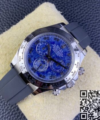 Clean Factory Rolex Daytona 116589 Rolex Blue Garnet Disc