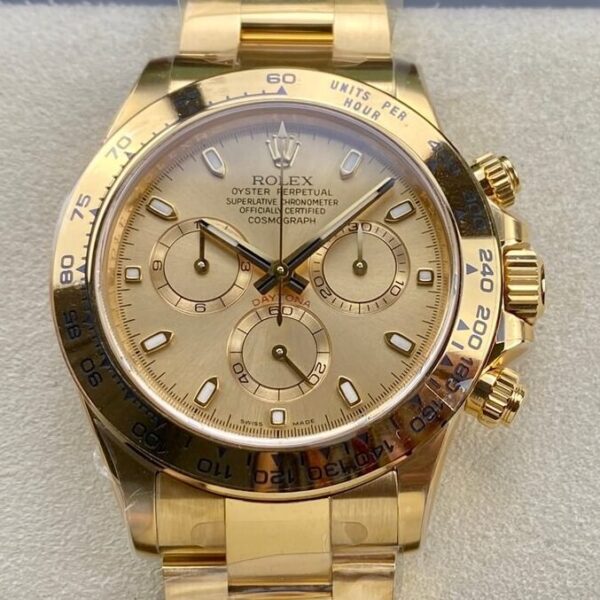 Clean Best Rolex Watch Daytona M116508-0003 Gold Dial