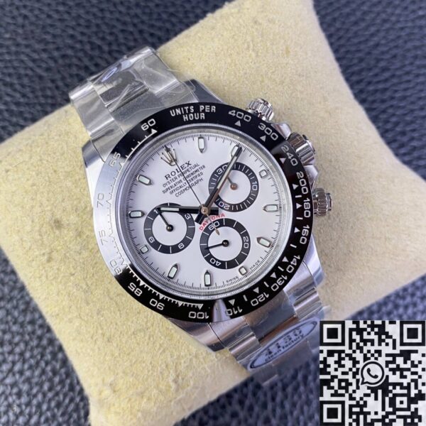 Best Clean Factory Rolex​ Daytona M116500LN-0001 White Dial