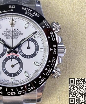 Best Clean Factory Rolex​ Daytona M116500LN-0001 White Dial