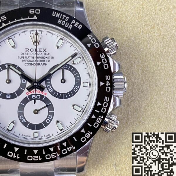 Best Clean Factory Rolex​ Daytona M116500LN-0001 White Dial