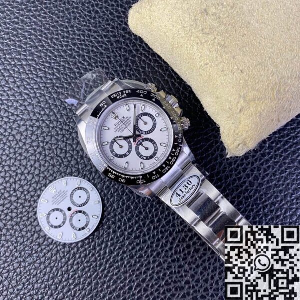 Best Clean Factory Rolex​ Daytona M116500LN-0001 White Dial