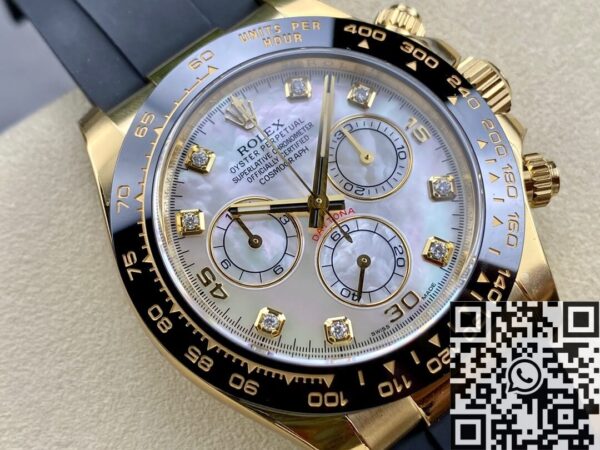 Clean Rolex Daytona Replica 116518LN-0037 Mother Of Pearl Dial