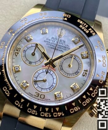 Clean Rolex Daytona Replica 116518LN-0037 Mother Of Pearl Dial