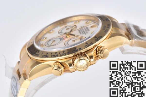 Clean Rolex Daytona Watch M116508-0007 Mother Of Pearl Dial