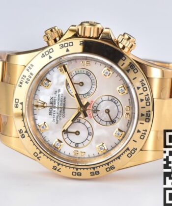 Clean Rolex Daytona Watch M116508-0007 Mother Of Pearl Dial