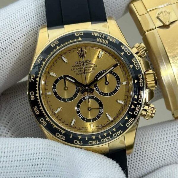 Rolex Daytona Watch Cost Clean Factory Gold M126518-0010