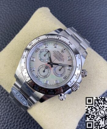 Clean Factory Daytona Watch M116509-0064 Mother Of Pearl Dial