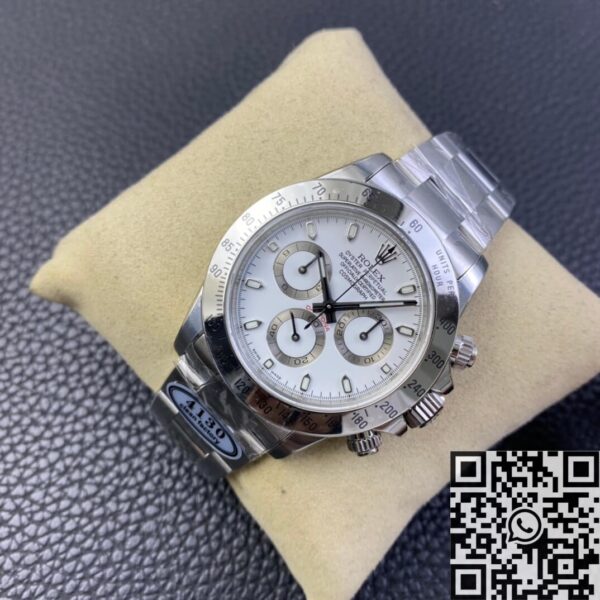 Rolex Cosmograph Daytona Watch 116520-78590 White Dial
