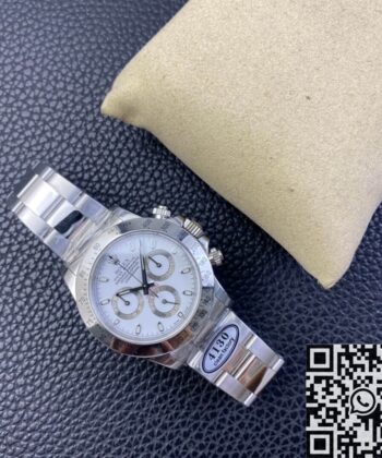 Rolex Cosmograph Daytona Watch 116520-78590 White Dial