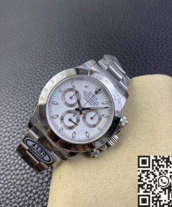 Rolex Cosmograph Daytona Watch 116520-78590 White Dial