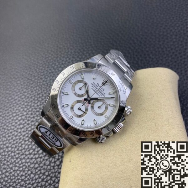 Rolex Cosmograph Daytona Watch 116520-78590 White Dial