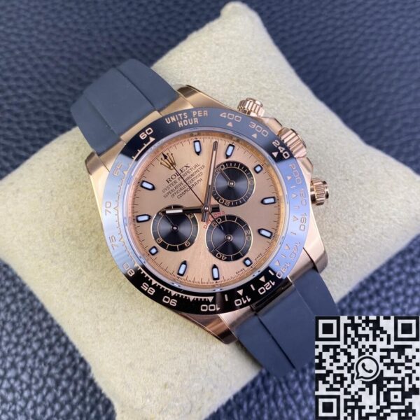 Clean Factory Rose Gold Rolex Daytona M116515LN-0018