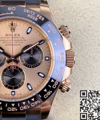 Clean Factory Rose Gold Rolex Daytona M116515LN-0018