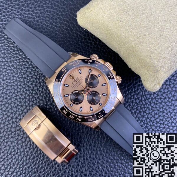 Clean Factory Rose Gold Rolex Daytona M116515LN-0018