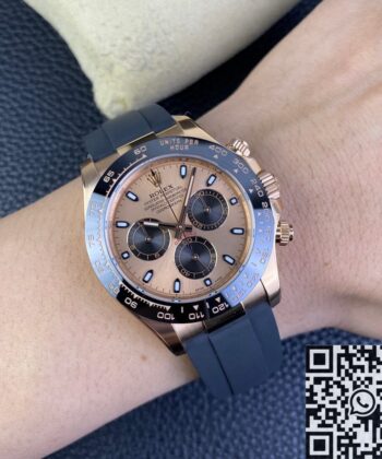 Clean Factory Rose Gold Rolex Daytona M116515LN-0018