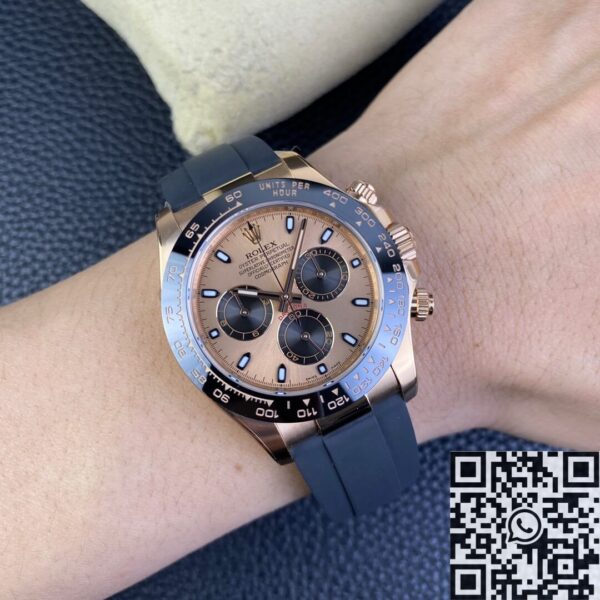 Clean Factory Rose Gold Rolex Daytona M116515LN-0018