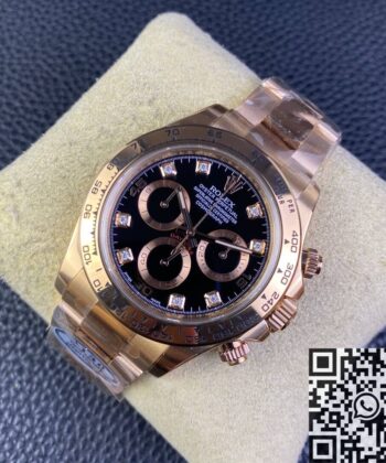 Clean Rose Gold Watches Rolex Daytona M116505-0015