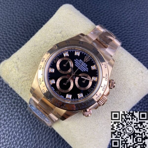 Clean Rose Gold Watches Rolex Daytona M116505-0015